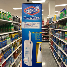Clorox-free toilet brush with base set