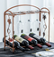 European wine glass holder