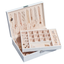 Double layer large capacity jewelry storage box