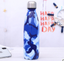 Stainless Steel Thermos Vacuum Flask Bottle 500ml Coffee Milk Cup Lovers Gradient Color Outdoor Travel Sport Hot Water Bottles