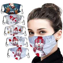 Christmas Print Mask Gift Christmas Decoration