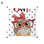 Owl animal pillowcase cushion cover