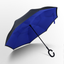 New Windproof C-Handle Double Layer Inverted Umbrella Cars Reversible Umbrella