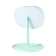 Desktop design mirror with led lamp