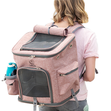 Extra large pet backpack dog backpack cat bag pet breathable out carrying bag folding cat bag