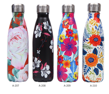 500ML Creative Floral Thermos Flask Stainless Steel Water