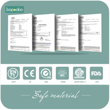 Bopoobo 1pc Baby Teether Safe Wooden Toys Mobile Pram Crib Ring DIY Crochet Rattle Soother Bracelet Teether Set Baby Product