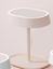 Desktop design mirror with led lamp