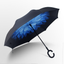 New Windproof C-Handle Double Layer Inverted Umbrella Cars Reversible Umbrella