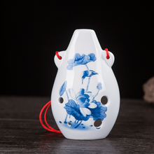 Ceramic famous musical instrument Alto AG 6-hole Ocarina