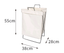 Foldable fabric hamper household laundry basket large storage basket bathroom clothes storage basket