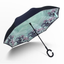 New Windproof C-Handle Double Layer Inverted Umbrella Cars Reversible Umbrella