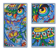 Mit Perlen - Die Bunte Eule - Diamond Painting