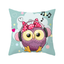 Owl animal pillowcase cushion cover