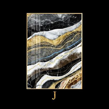 Crystal porcelain painting