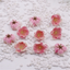 10PCS Mini Fabric Cherry Plum Blossom Artificial Flower Silk Baby Breath Floral Bouquet,Table Arrangements Weddding Decorations