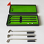 Metal ballpoint pen golf club box