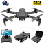 V4 Rc Drone 4k HD Wide Angle Camera 1080P WiFi fpv Drone Dual Camera Quadcopter Real-time transmission Helicopter Toys