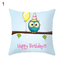 Owl animal pillowcase cushion cover