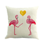 The Nordic custom animal crane Firebird strong foreign trade linen sofa cushion headrest for automobile hold pillow
