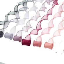 Floral Ribbon 4cm Korean Baked Gauze