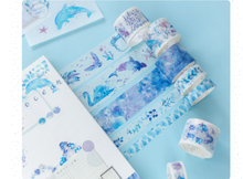 Hand account tape stickers