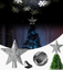Christmas Tree Top Light Star Snowflake Shape LED Laser Projector Lights Christmas Tree Ornament