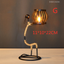 Girl iron candlestick decoration