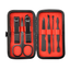 Stainless steel black nail clipper set
