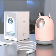 Mini portable aromatherapy hydrating air purifier