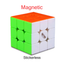 QiYi MoFangGe Thunderclap V3 M 3x3x3 Magnetic Magic Cube Stickerless Cube Puzzle Professional Magnets Speed 3x3 Cube