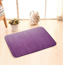 CozyNSecure Velvet Memory Foam Bath Mat - Designed for Happy Feet