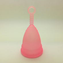Silicone menstrual cup