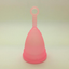 Silicone menstrual cup