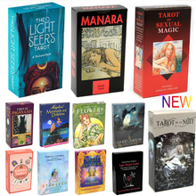 Light Seer's Tarot 78 Card Deck Card Board Divination Reading Love Moon Near Beginners Erotic Tarot of Manara Pagan Cats Oracle