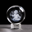 Glass Photo Ball Personalized Crystal Sphere Lase Engraving Customized Globe Home Decor Accessories Baby Photo Glass Sphere