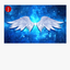 Angel wings stickers