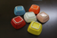 Square ceramic saucer kitchen multipurpose seasoning sauce vinegar sauce dish with multi colored glaze tableware home