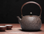 Pure handmade cast iron kettle