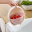 Portable detachable double-layer hollow fruit and vegetable cleaning drain basket Washed rice noodles