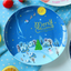 Christmas cute cartoon ceramic dish hand-painted steak plate soup plate baby baby meal snack plate