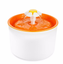 Fashion Automatic 1.6L Flower Style DogKitten Water Drinking Pet Fountain Pet Bowl Drink Dish Filter Orange/Blue/Green
