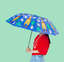 Cartoon vinyl parasol