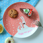 Christmas cute cartoon ceramic dish hand-painted steak plate soup plate baby baby meal snack plate