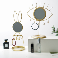 Eye Mirror with Jewelry Hook