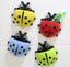 Ladybug toothbrush holder