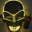 Ghost Head Skull LED Glowing Mask