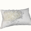 White goose feather pillow