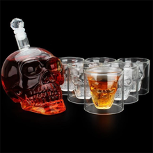 Skull glass