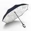 New Windproof C-Handle Double Layer Inverted Umbrella Cars Reversible Umbrella